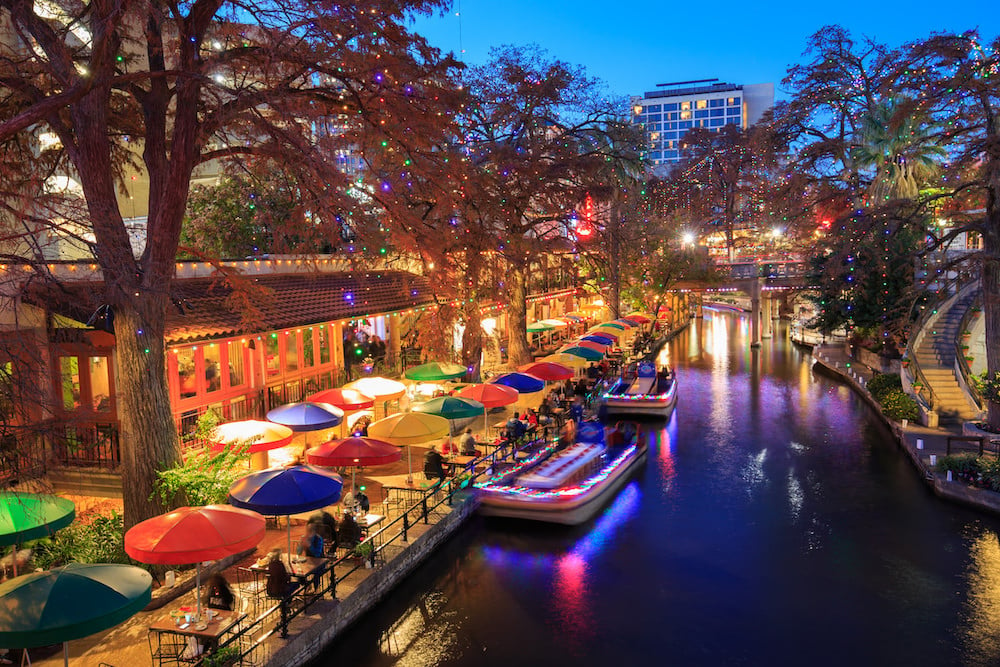 San Antonio riverside