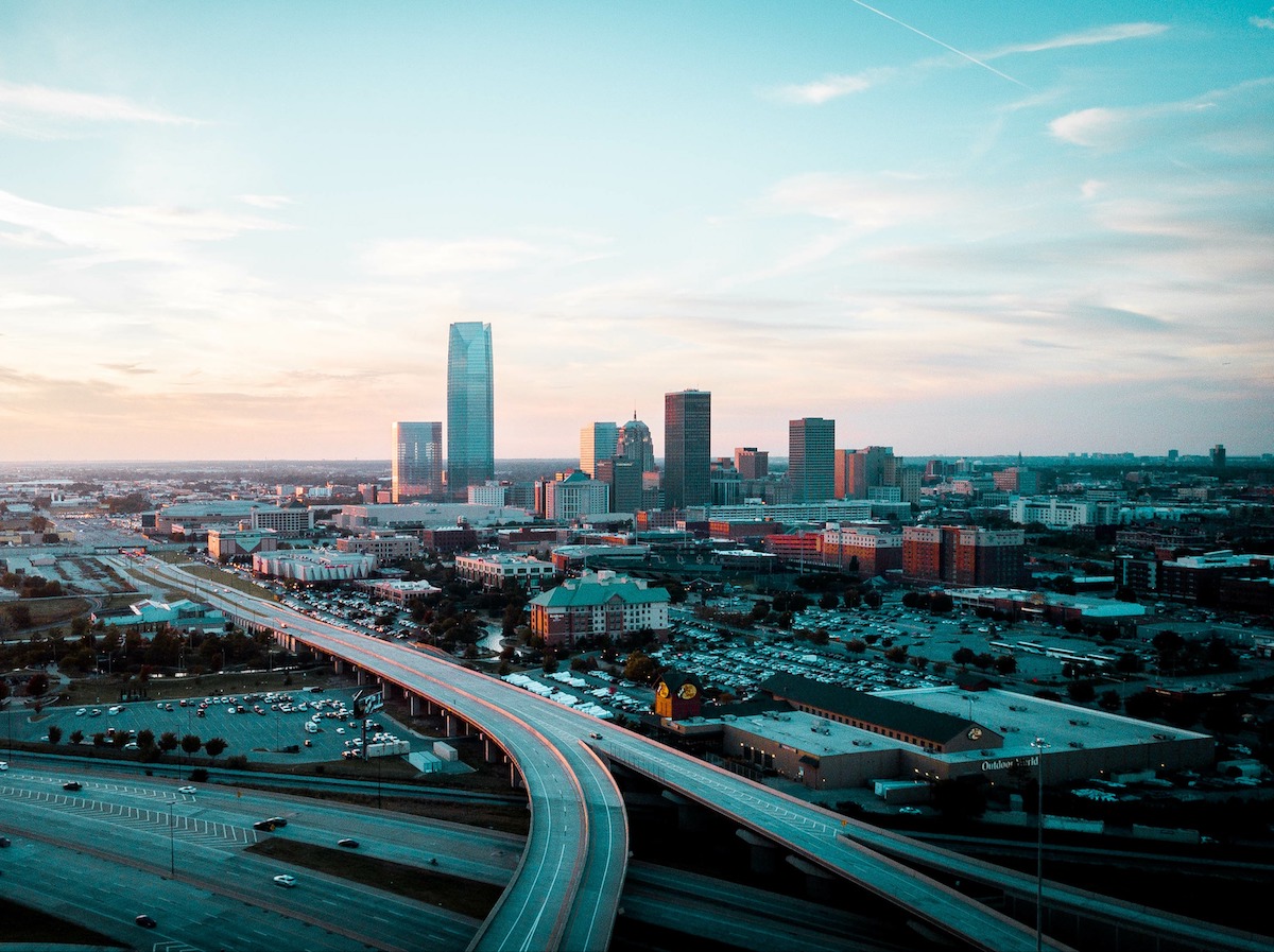 Oklahoma city skyline