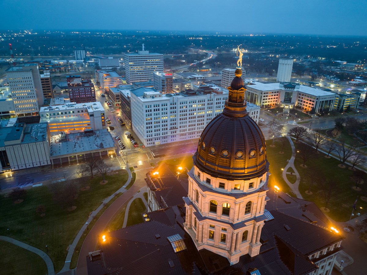 AdobeStock_587394549-Topeka Kansas Capital Aerial